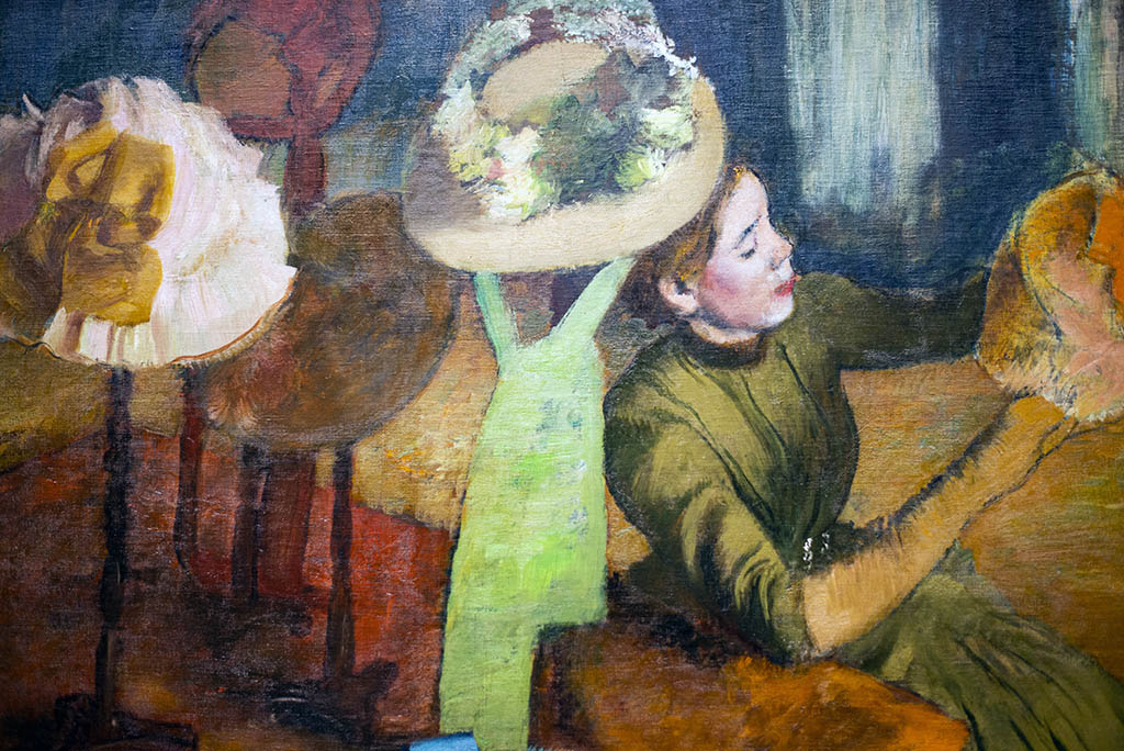 Edgar Degas hats