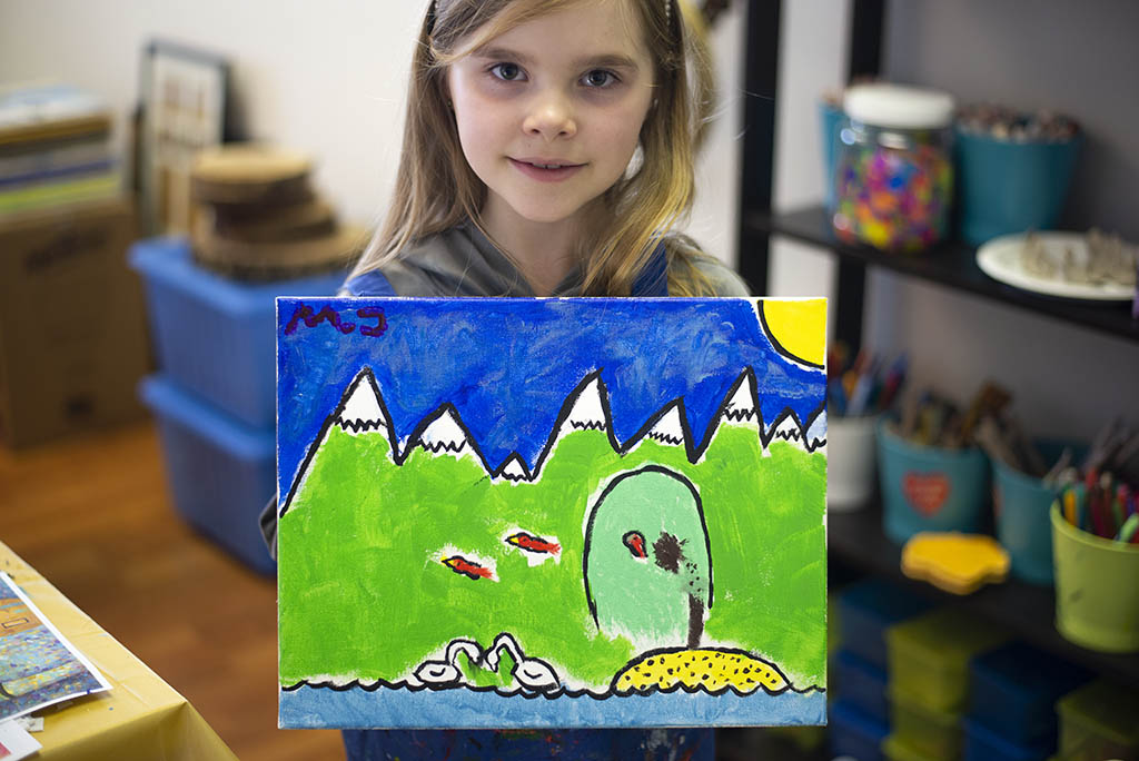 Van Gogh Colors - Art Classes for Kids (8-12 years old) - Tuesday, March 5-26, 2024, 6:30-8:00 pm, $180