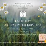 Earth Day Art Party for Kids (5-12), Tuesday, April 23, 2024, 5-6:30pm $45