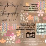 Scrapbooking & Photography Art Club for Teenagers - Thursdays, October 12-26, 5:00-6:00 pm, $120