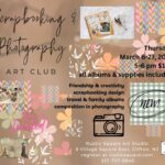 Scrapbooking & Photography Art Club for Teens - Thursdays, March 6-27, 2025, 5:00-6:00 pm, $120